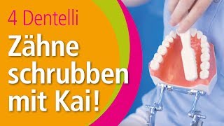 Dentelli will´s wissen  Zähne richtig putzen mit der KAIMethode  smile4kids [upl. by Kedezihclem184]