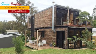 Gorgeous 150000 Shipping Container House in NSW Australia [upl. by Manard442]