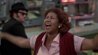 Aretha Franklin Blues Brothers Scene [upl. by Zaria]