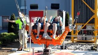 Sling Shot Ride At Six Flags Great Adventure Jackson NJ [upl. by Birdie45]