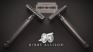 How To Replace and Assemble The Blade In A Safety Razor  Kirby Allison [upl. by Marchelle48]