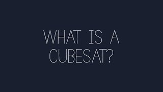 What Is A CubeSat [upl. by Nottnerb]