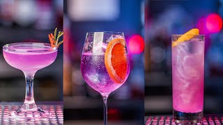 Top 5 Cocktails with Color Changing Gin [upl. by Tsew]