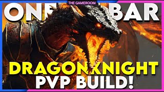 ONE BAR DRAGONKNIGHT PVP BUILD  ESO [upl. by Collin]