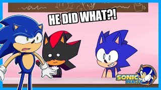 SHADOW DID WHAT Sonic Reacts Chaos Cafe  Sonic Revved Up Ep 1 Animation [upl. by Dowdell]