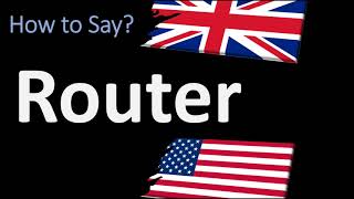 How to Pronounce Router CORRECTLY [upl. by Alad659]