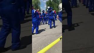 Ogdensburg NY high school marching band 4 July parade Morristown New York￼ 7422￼ [upl. by Anderea]