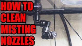 How to Clean Misting Nozzles MistKing [upl. by Aliahkim]