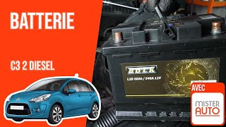 Changer la Batterie C3 2 14 HDI 🔋 [upl. by Enos]