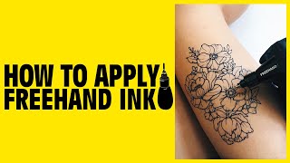 How To Apply Inkbox Freehand Ink [upl. by Aititel145]