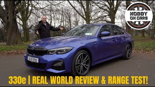 BMW 330e review  In depth look around AND actual range info [upl. by Belcher776]