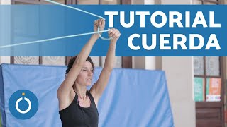 Ejercicios básicos con CUERDA en GIMNASIA RÍTMICA [upl. by Eelyab79]