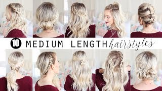 TEN Medium Length Hairstyles  Twist Me Pretty [upl. by Margie256]