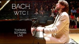 Bach WTC I WellTempered Clavier Book 1 Complete Live Performance  Thomas Schwan piano [upl. by Harrietta]