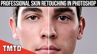 Professional Skin Retouching in Photoshop [upl. by Edlun]