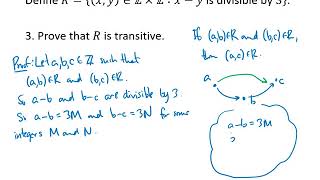 Equivalence Relations Sample Problems [upl. by Jacobo129]