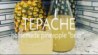 🍍 Tepache  Pineapple quotBeerquot Recipe [upl. by Ellecrad688]