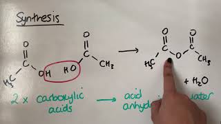 Acid anhydrides [upl. by Yeldud]