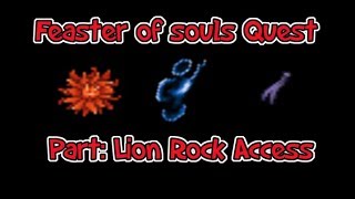 Lions Rock quest Minimum access for Feaster of Souls quest [upl. by Etteoj]