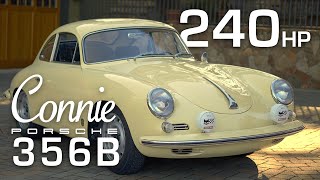 Connie  240hp PORSCHE 356 B Coupe by Jerry Woods [upl. by Fayina545]