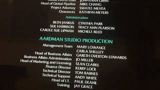 Movie End Credits 91 Flushed Away 31420 [upl. by Wolfgram319]