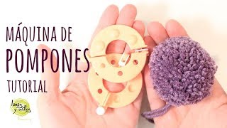 TIPS Cómo usar la máquina para hacer pompones [upl. by Ardy]