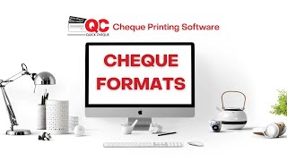 Cheque Formats in Quick Cheque  Free Check Printing Software [upl. by Repsaj490]