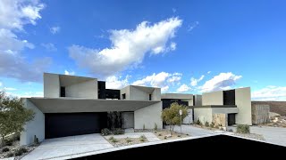 Ultra Modern Compound Overlooking Las Vegas Valley Indoor amp Outdoor Living [upl. by Leanatan]