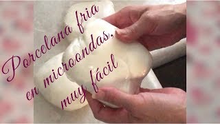 Como hacer la porcelana fria paso a paso sin fuegoHow to make homemade cold porcelain [upl. by Ocer]