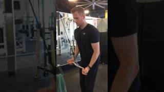 Reverse Grip Triceps Pushdown [upl. by Markman]