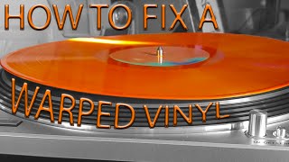 How to fix a warped vinyl record [upl. by Llednohs]