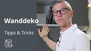 Wände dekorieren  IKEA Tipps amp Tricks [upl. by Llyrpa]