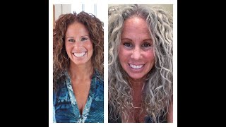 How I Transitioned My Hair To Gray At Home [upl. by Jermyn207]