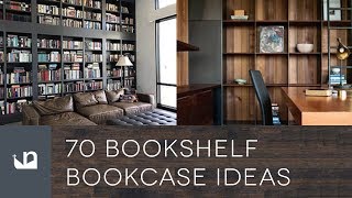 70 Bookshelf Bookcase Ideas [upl. by Lavella386]