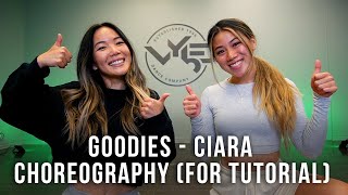 Goodies  Ciara Choreography for dance tutorial  Tiana Shern [upl. by Yentnuoc]