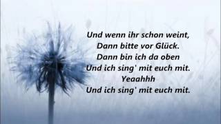 Sarah Connor Das Leben ist schön lyrics [upl. by Arne]