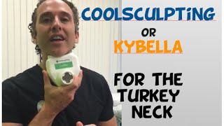 CoolSculpting or Kybella of the neck [upl. by Ellinnet474]