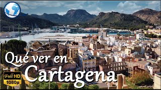 QUÉ VER en CARTAGENA Murcia España  Puerto de Culturas [upl. by Gottlieb779]