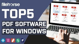 Top 5 PDF Software for Windows PC 2022 [upl. by Adey]