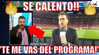 SE CALENTO Pelea Alvaro Morales vs Faitelson quotTE VAS DE ESTE PR0GRAMAquot [upl. by Cyn]