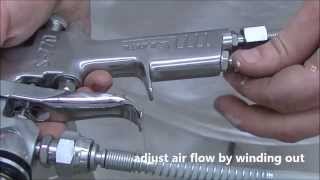 How to Use Conventional Spraygun Systems [upl. by Eecrad272]