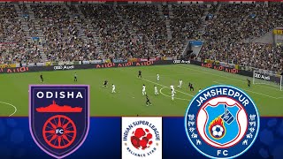 Odisha FC vs Jamshedpur FC  ISL 202425  eFootball Match [upl. by Yma666]