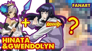 How To Draw Fusion Hinata Hyuga  Gwendolyn  Huta Chan [upl. by Anih]