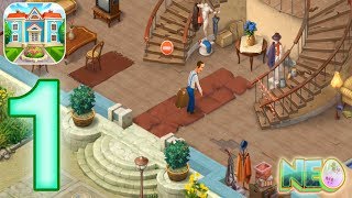 Homescapes Gameplay Walkthrough Part 1  Day 1 Memories iOS Android [upl. by Karena983]