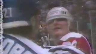 Bob Probert vs John Kordic [upl. by Cherilyn]