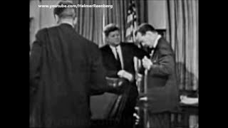 September 9 1963  President John F Kennedys interview on The HuntleyBrinkley Report [upl. by Royall554]