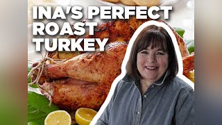 Ina Gartens Perfect Roast Turkey  Barefoot Contessa  Food Network [upl. by Lleret]