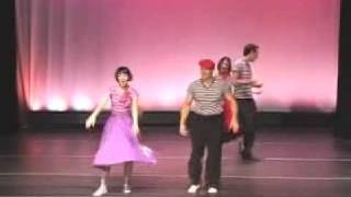 50s dance routine featuring The Lindy Hop AllStars [upl. by Uziel]