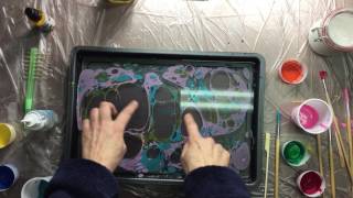 021 Paper Marbling Basics [upl. by Ennaitak412]