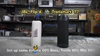 JBL Flip 6 vs Tronsmart T7 [upl. by Au]